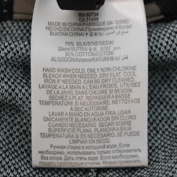 BCBGMAXAZRIA Silk Jacquard Leggings Aqua Cotton Blend Full Length Small S - Picture 12 of 12